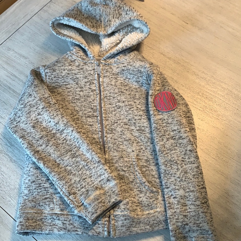 Girls DKNY wool hoodie